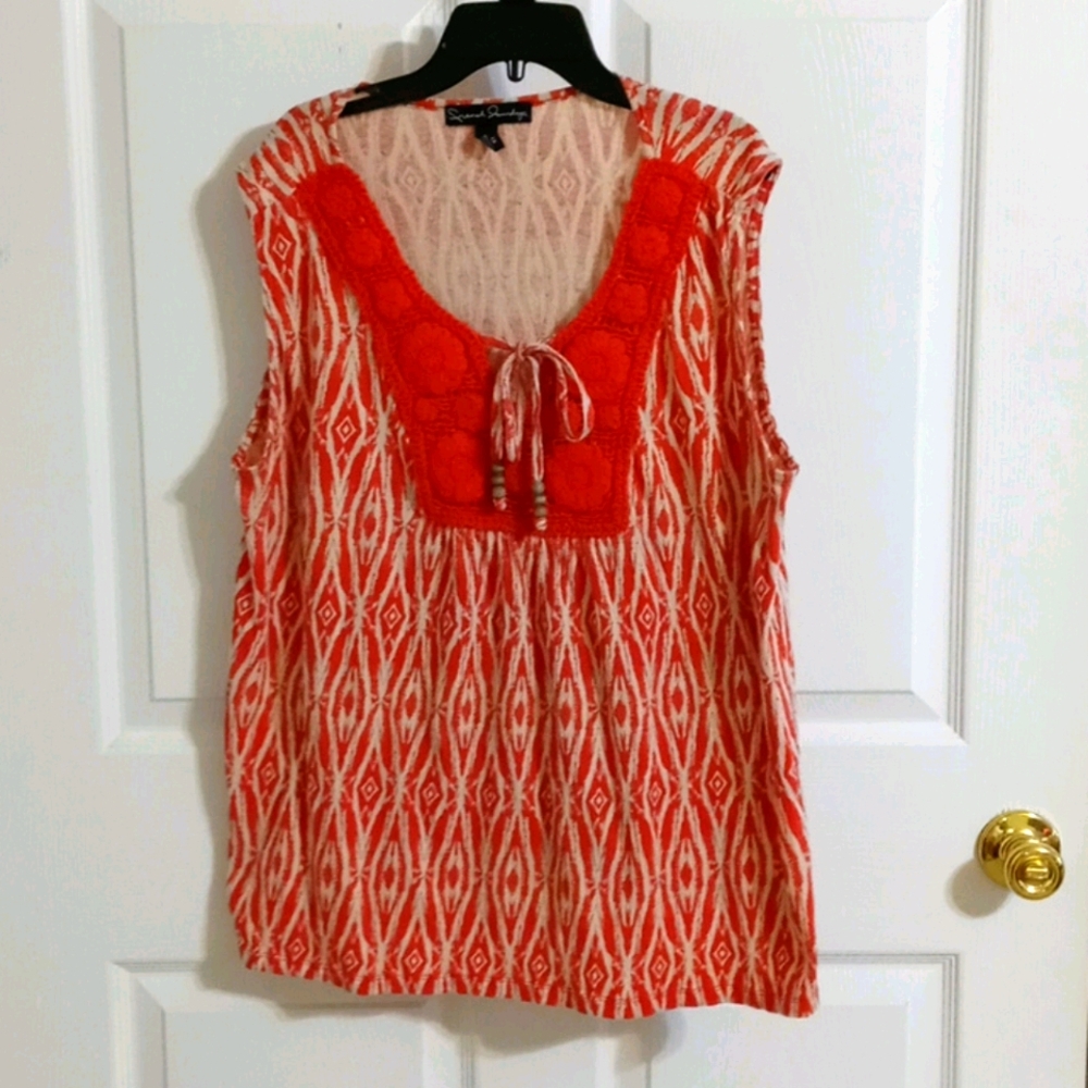 French Laundry  sleeveless top